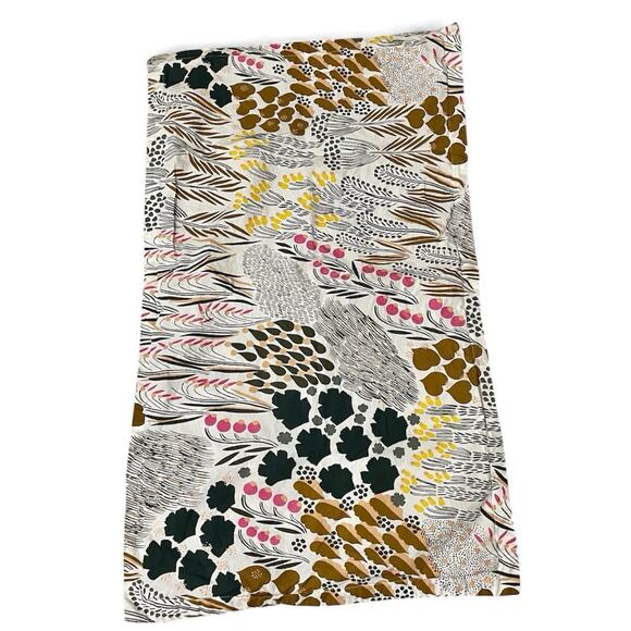 Marimekko King Pillow Sham Pieni Letto Cotton Floral Abstract Multicolor Swedish - Picture 1 of 8